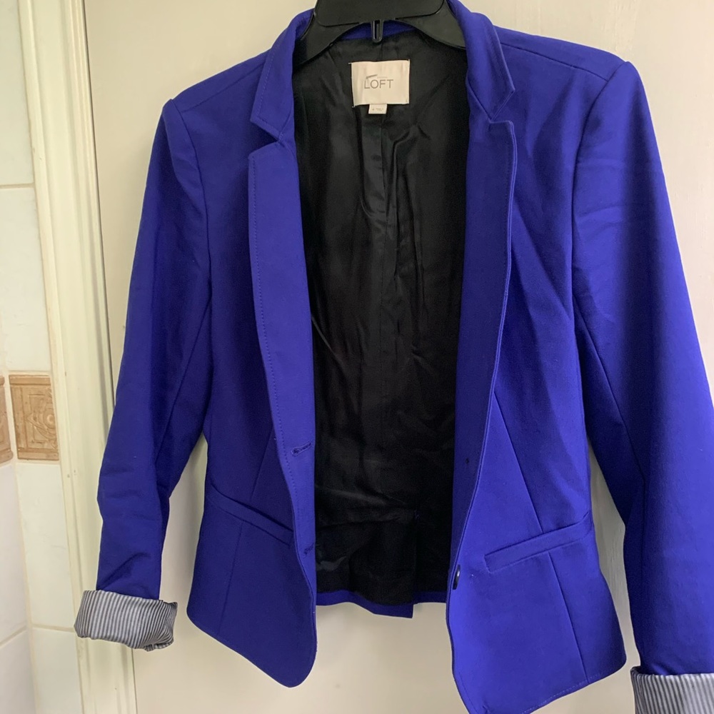 LOFT Cobalt Blue Blazer